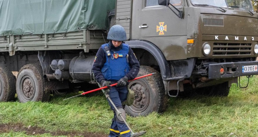 Ukrayna ərazilərinin minalardan təmizlənməsində süni intellekt tətbiq ediləcək