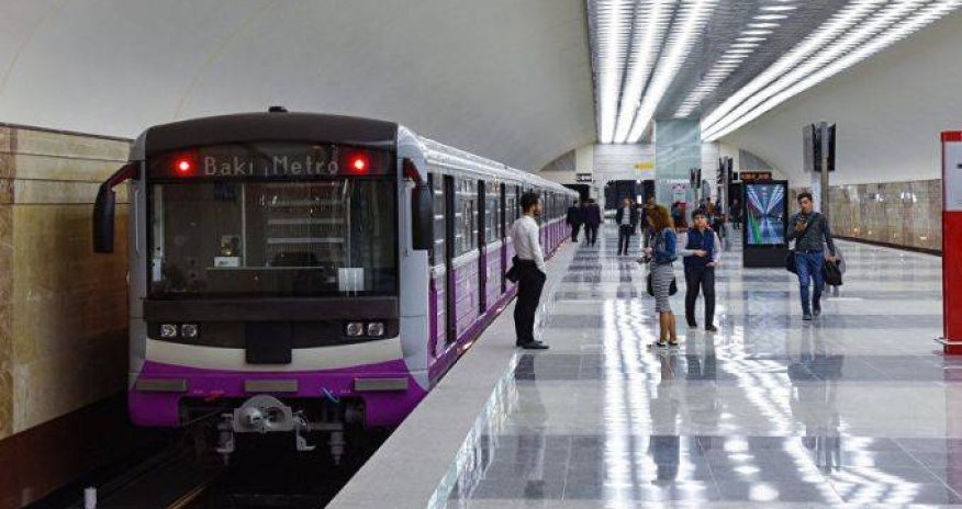 Bakı metrosunda sərnişindaşıma artıb