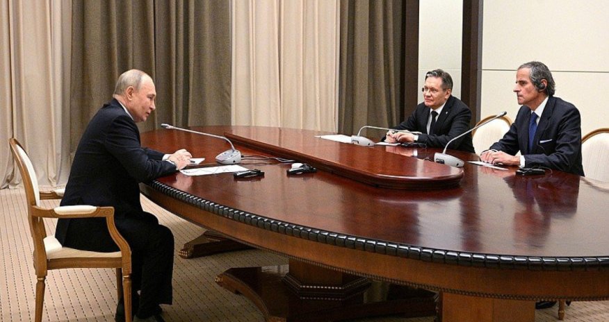 Putin Soçidə Rafael Qrossi ilə görüşüb - YENİLƏNİB