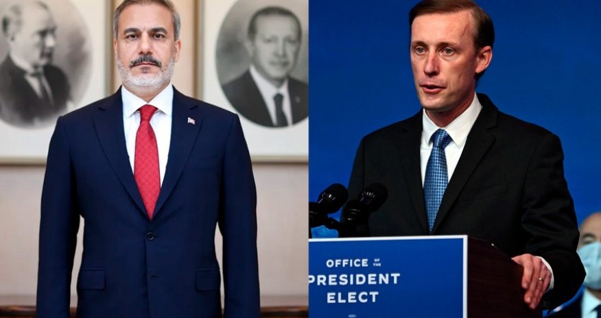 Hakan Fidan Sallivanla Bakı-İrəvan əlaqələrini müzakirə edib