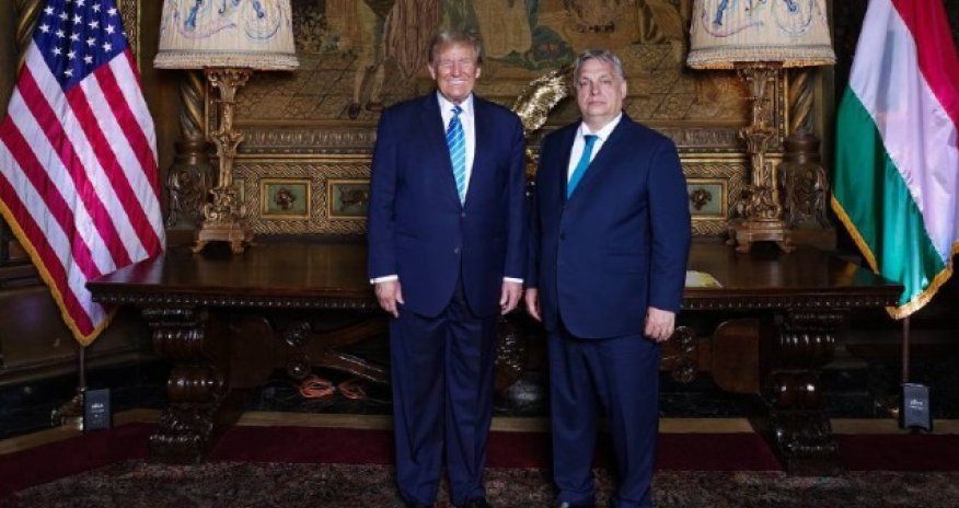 Tramp Orbanla görüşüb