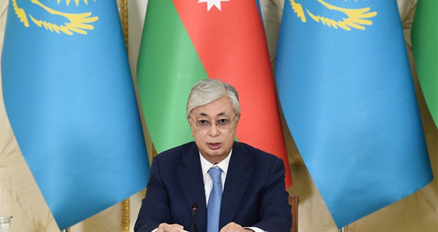 Qazaxıstan lideri Azərbaycan KİV-lərinə müsahibə verib
