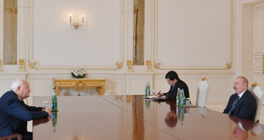 Prezident BMT-nin Sivilizasiyalar Alyansının ali nümayəndəsini qəbul edib - YENİLƏNİB