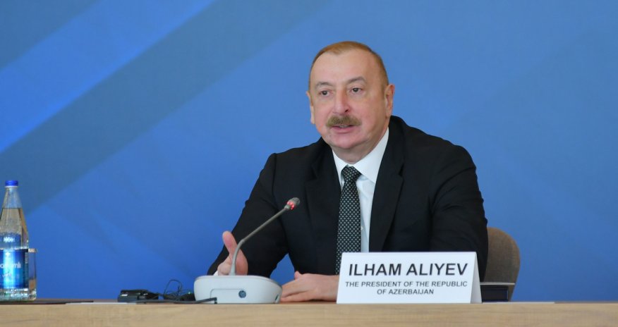 Qoşulmama Hərəkatına sədrliyimiz dövründə bir çox mövzuları müzakirə etmişik - Əliyev 