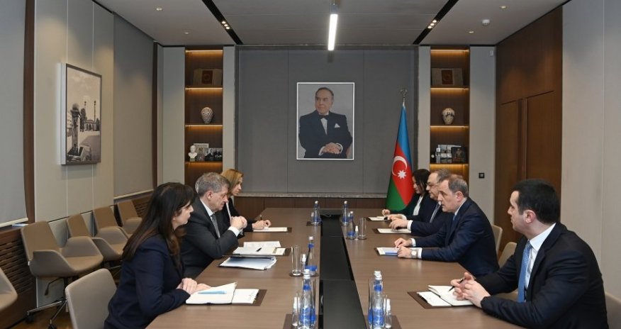 Ceyhun Bayramov BMT Baş katibinin müavini ilə görüşüb