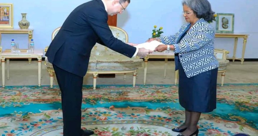 Azərbaycanın Efiopiyadakı səfiri etimadnaməsini təqdim edib