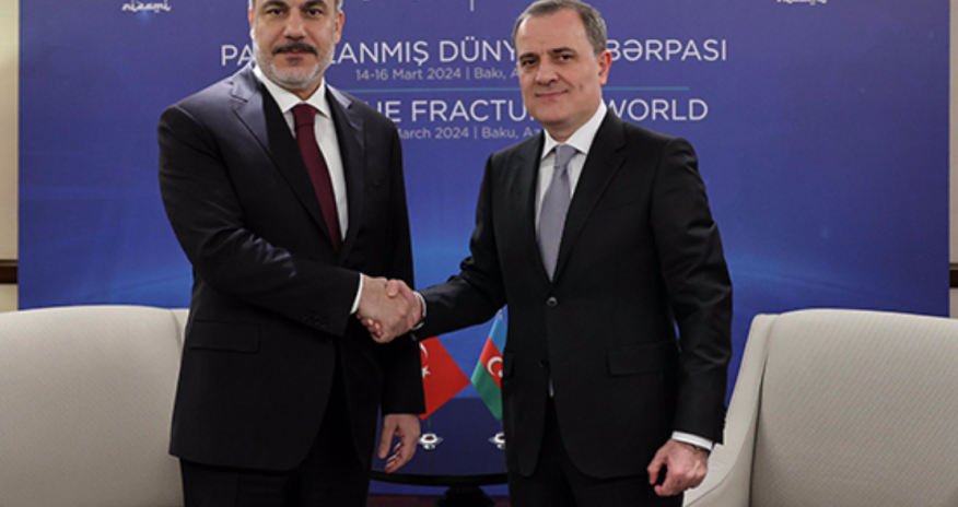 Türkiyə və Azərbaycan xarici işlər naziri görüşüb