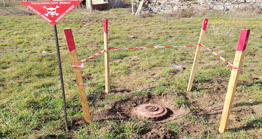 Ötən həftə azad olunmuş ərazilərdə aşkarlanan minaların sayı açıqlanıb