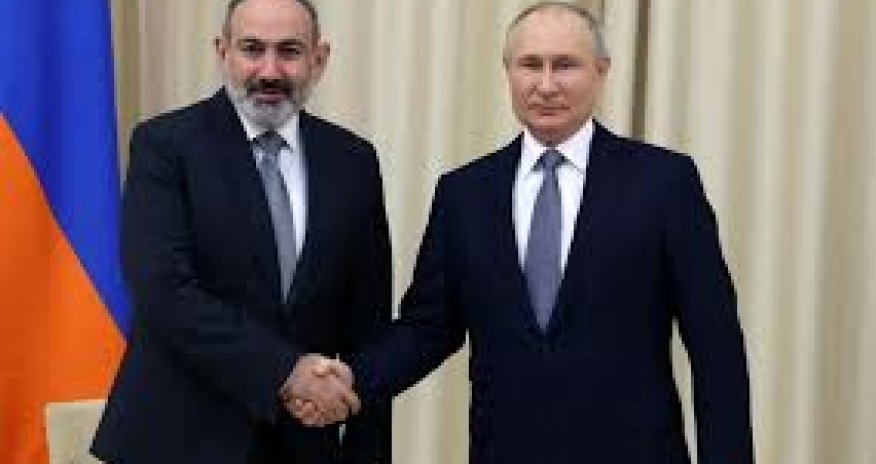 Paşinyan Putini təbrik edib