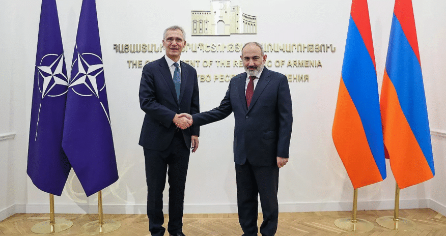 Paşinyan NATO baş katibi ilə İrəvan-Bakı danışıqlarını müzakirə edib