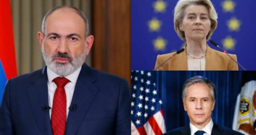 Paşinyan - Ursula fon der Leyen - Blinken görüşü keçiriləcək