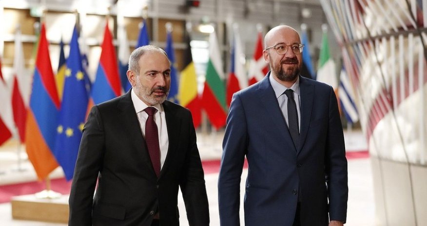 Paşinyan və Mişel Brüsseldə Bakı ilə İrəvan arasında sülh prosesini müzakirə edib