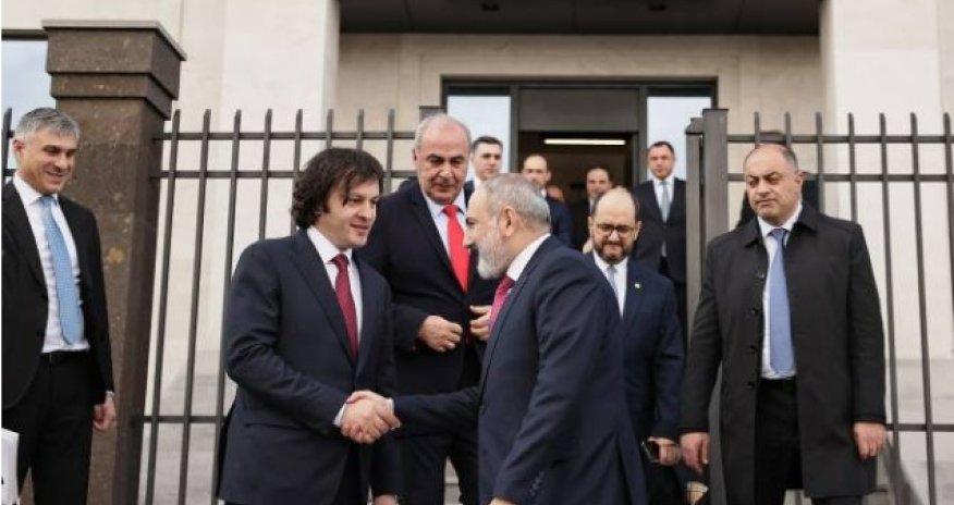 Ermənistanda Gürcüstanın yeni  səfirlik binasının açılışı olub