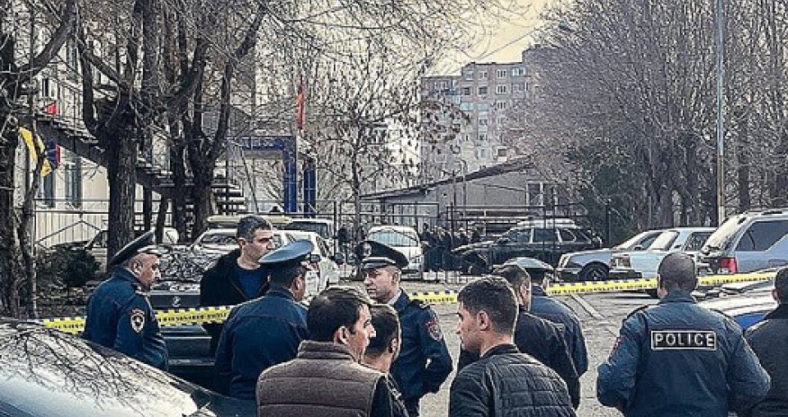 Yerevanda polis bölməsinə hücum edənlər həbs edilib
