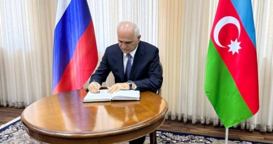 Şahin Mustafayev Rusiya səfirliyinə gedib