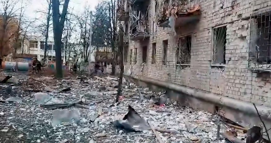 Российские войска обстреляли Харьков, есть погибший и раненые