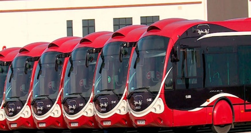 İstismara veriləcək avtobuslar qırmızı rəngdə olacaq