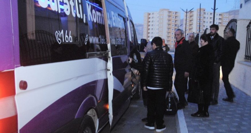 Füzuliyə növbəti 135 nəfər yola salınıb