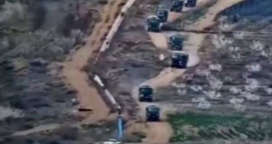 Ermənistan Azərbaycanla sərhədə qoşun yığır - Video