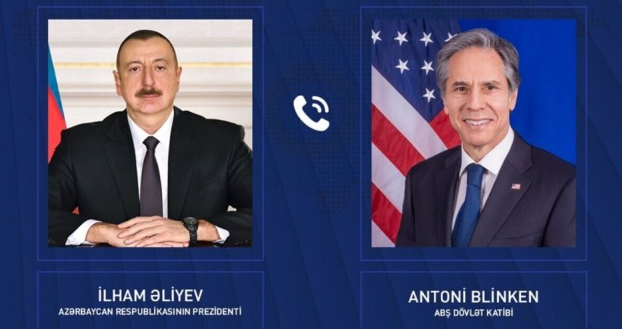 Blinken İlham Əliyevə zəng edib