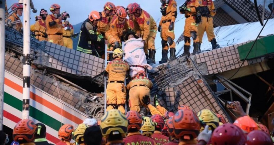 Tayvanda zəlzələdə xəsarət alanların sayı artıb