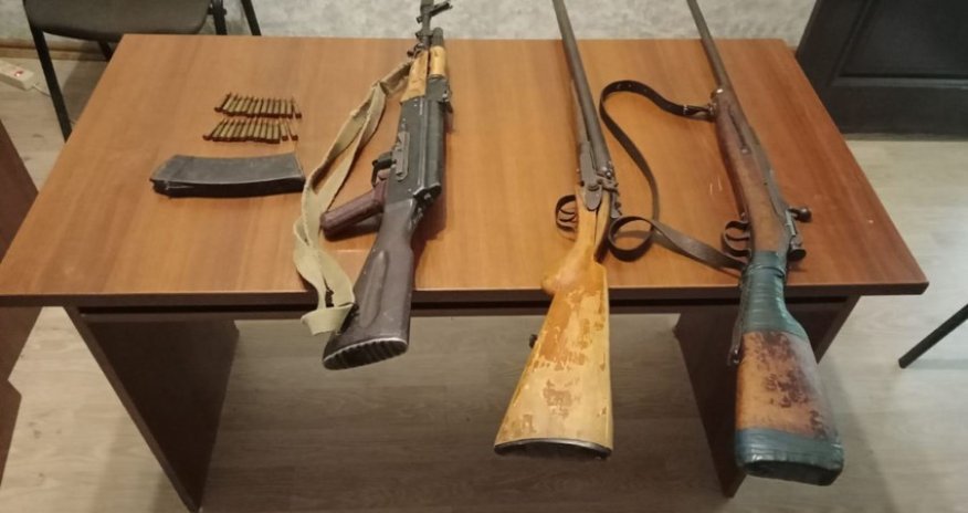 Weapons, grenades found in Khankandi