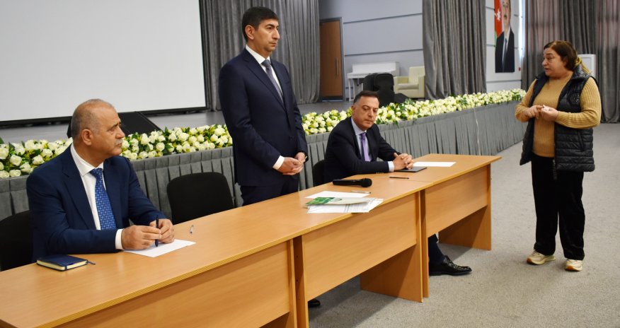 İcra başçısı ərazidə Yasamal sakinlərinin müraciət və təkliflərini qəbul etdi