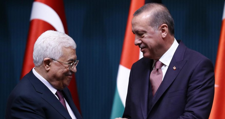 Ərdoğan Mahmud Abbasla telefonla danışıb