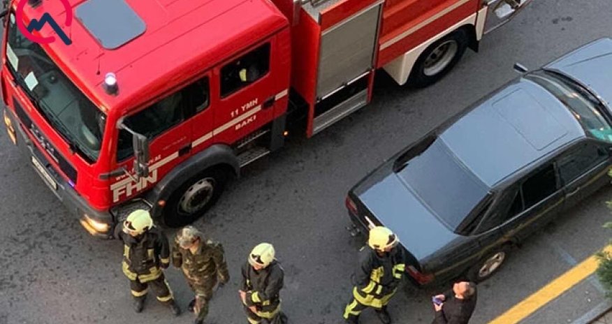 Bakıda maşın bazarındakı yanğın söndürüb - Yenilənib
