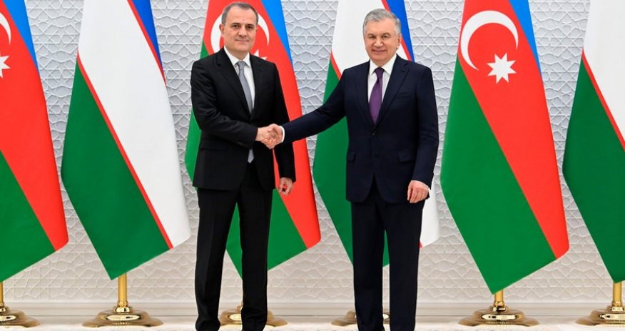 Ceyhun Bayramov Özbəkistan Prezidenti ilə görüşüb