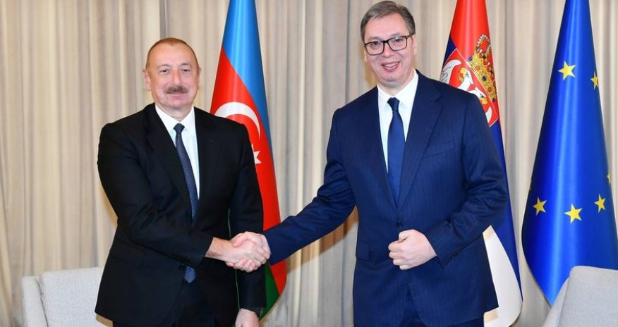 Aleksandar Vucic calls President Ilham Aliyev