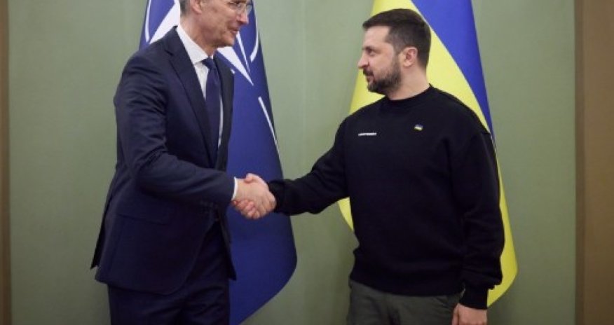 Stoltenberq və Zelenski arasında telefon danışığı olub