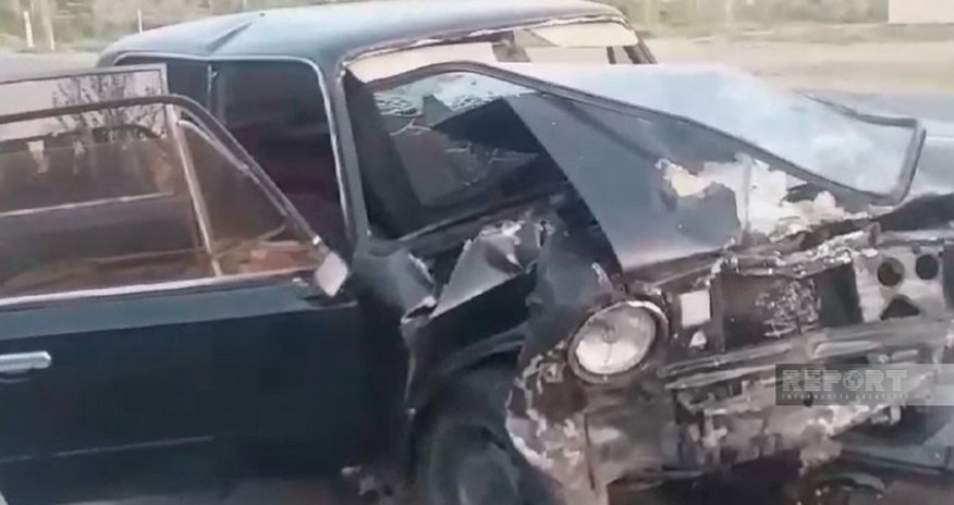 На автомагистрали Нахчыван-Шахбуз столкнулись два автомобиля, есть пострадавший