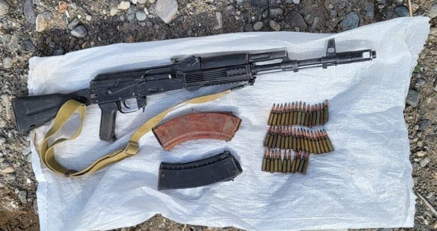 Guns and ammunition found in Zangilan