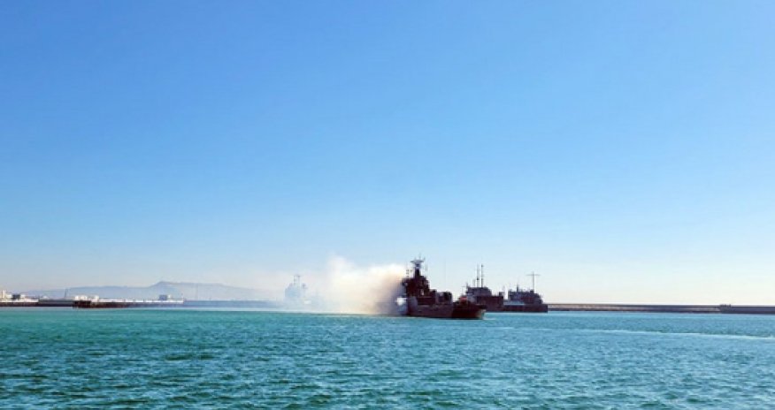 Учения ВМС и ВВС Азербайджана