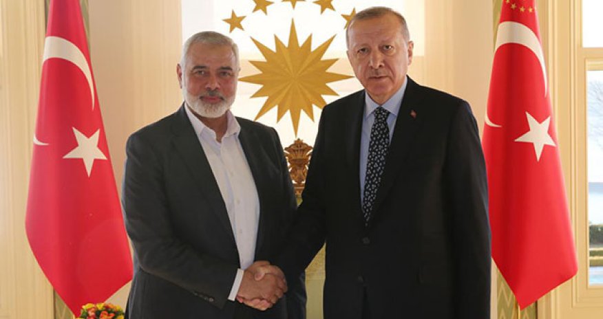 Ərdoğan HƏMAS sədrini qəbul edib