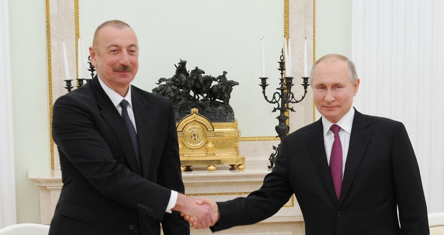 Putin və Əliyev Qarabağdan çıxan sülhməramlıların missiyasının başa çatmasını müzakirə edəcək