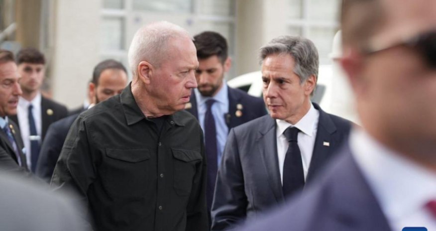 Blinken, Gallant mull ceasefire efforts in Gaza