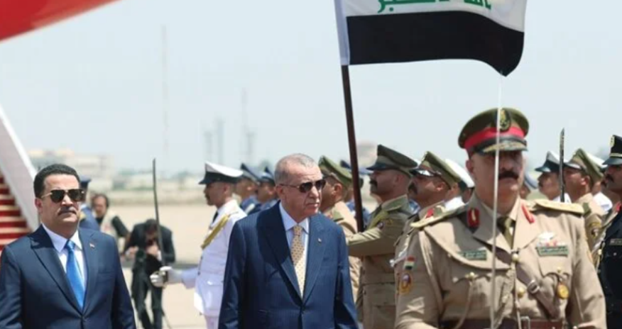 Ərdoğan İraqda səfərdədir