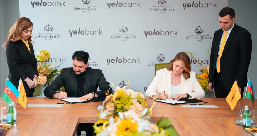 Yelo Bank ilə Azərbaycan Dövlət Akademik Opera və Balet Teatrı arasında müqavilə imzalanıb