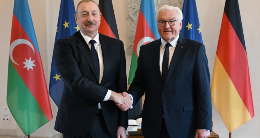 Azərbaycan və Almaniya prezidentlərinin geniş tərkibdə görüşü keçirilib - Yenilənib