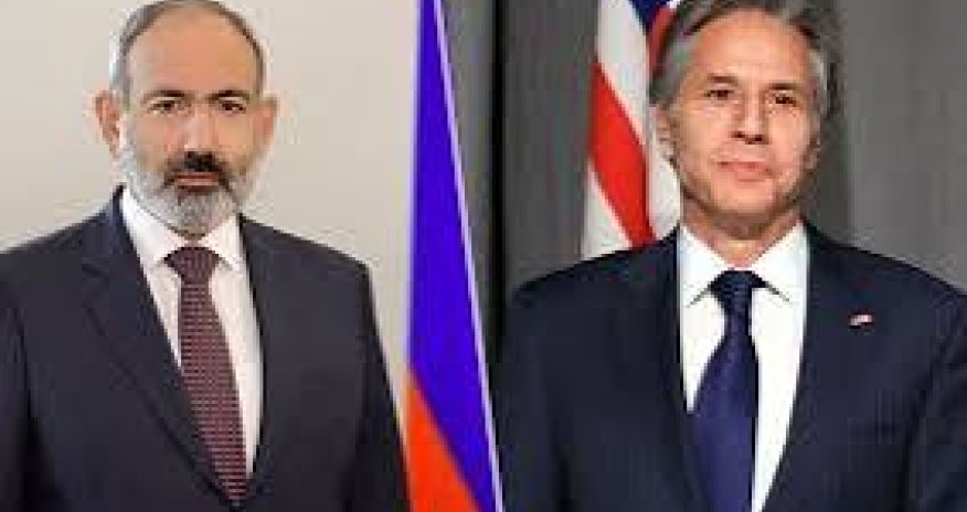 Paşinyanla Blinken arasında telefon danışığı olub