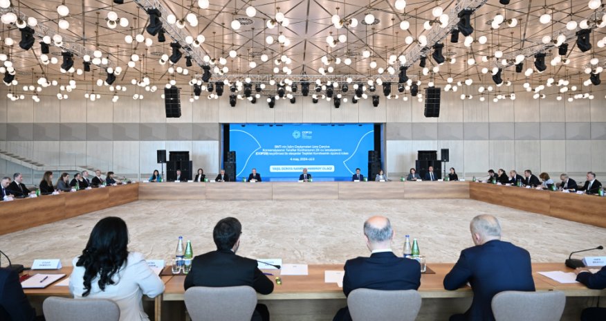 COP29 ilə əlaqədar Təşkilat Komitəsinin üçüncü iclası keçirilib