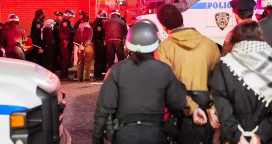 Fələstinə dəstək aksiyalarının gedişində 2 mindən çox insan həbs edilib- KİV