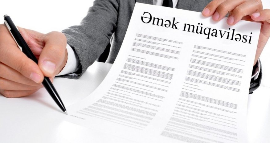 Azərbaycanda əmək müqavilələrinin sayı açıqlanıb