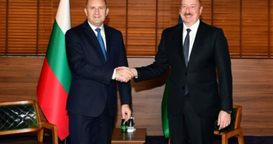Переговоры тет-а-тет президентов Азербайджана и Болгарии