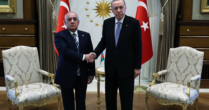 Ərdoğan Əli Əsədovu qəbul edib