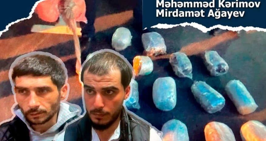 Bakıda İran vətəndaşının narkokuryerləri həbs olunub