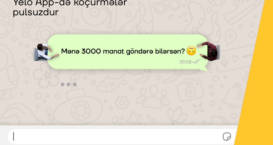 Yelo kart sahibləri pulsuz köçürmələrin rahatlığını yaşayır