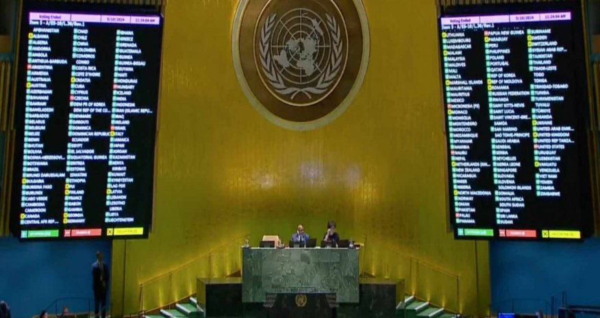 BMT Fələstinin üzvlüyünün dəstəklənməsi üçün qətnamə qəbul edib